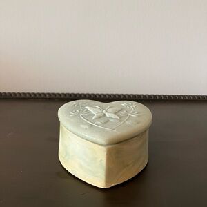 Vintage Romantic Robert Nemith 1970s Incolay Trinket Box